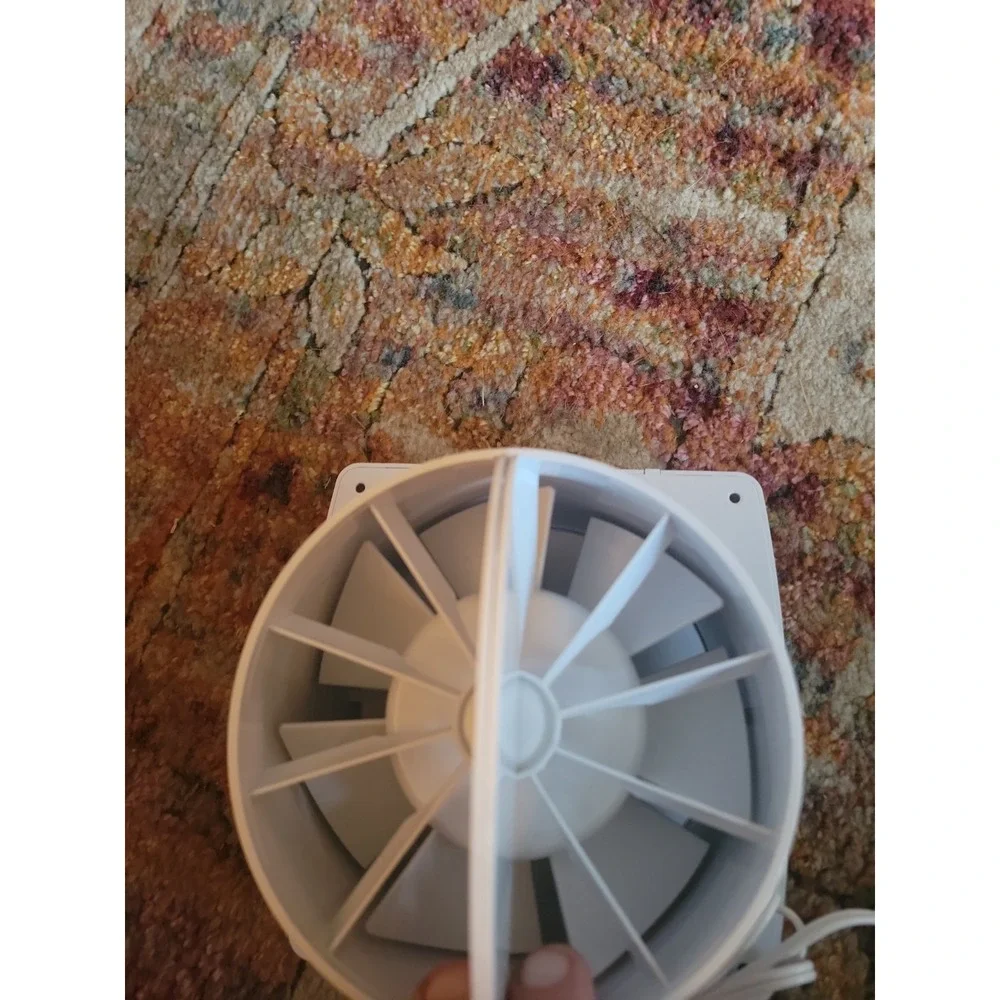 Bathroom Exhaust Fan 141 CFM 6 Inch Allvent Home Ventilation Ceiling Window and